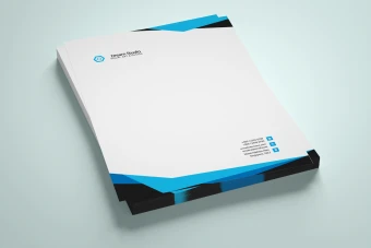 فایل لایه باز سربرگ اداری، شرکتی و تجاری