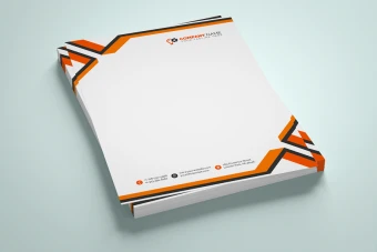 فایل لایه باز سربرگ اداری، شرکتی و تجاری