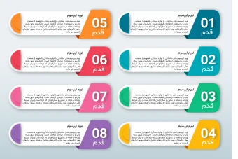 فایل لایه باز اینفوگرافیک