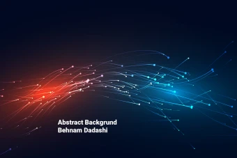 وکتور پس زمینه انتزاعی تکنولوژی