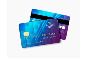 فایل لایه باز کارت بانکی و اعتباری