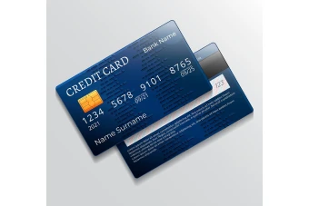 فایل لایه باز کارت بانکی و اعتباری قابل ویرایش