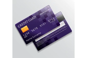 فایل لایه باز کارت بانکی و اعتباری قابل ویرایش