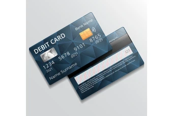 فایل لایه باز کارت بانکی و اعتباری قابل ویرایش