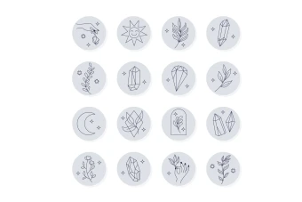 کاور هایلایت اینستاگرام لایه باز و قابل ویرایش