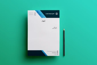 دانلود سربرگ لایه باز شرکتی مدرن و شیک