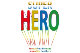 دانلود طرح لايه باز گرافيکي، با عنوان: قهرمان ( HERO )