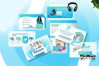 قالب پاور پوینت ویژه ارائه پزشکی ،شخصی و..