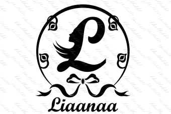 دانلود طرح وکتور لوگوی آرایشگاه زنانه متشکل از سر زن مژه بلند و حرف L