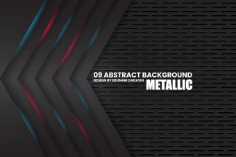 وکتور بکگراند انتزاعی متالیک