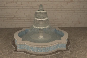 فروش آبجکت آبنما  تری دی مکس