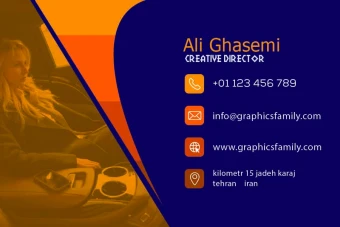 بیزنس کارت زیبا ویژه مشاغل