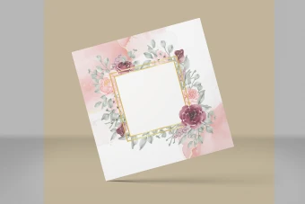 فایل لایه باز مخصوص کارت پستال، کارت دعوت و کارت عروسی