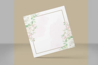 فایل لایه باز مخصوص کارت پستال، کارت دعوت و کارت عروسی