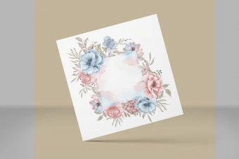 فایل لایه باز مخصوص کارت پستال، کارت دعوت و کارت عروسی