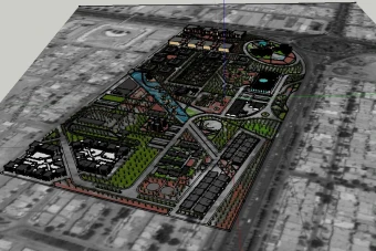 طراحی شهرک مسکونی