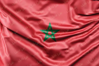 عکس با کیفیت از پرچم کشور مراکش