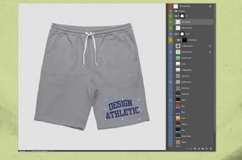 ماکت (Mockup) شورت و شلوارک