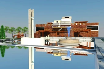 طراحی کتابخانه و کافه کتاب