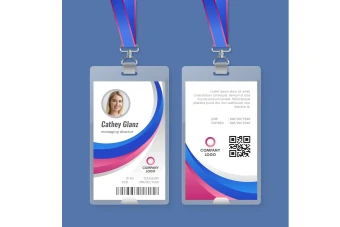 طرح کارت آویز گردنی، ای دی کارت و کارت شناسایی