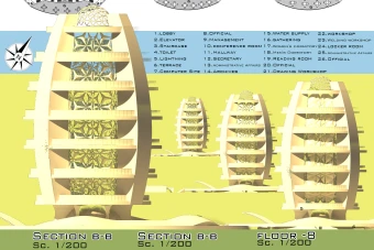 طراحی برج اقامتی