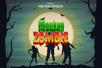 دانلود طرح لایه باز افکت متن سه‌بعدی (قابل ویرایش در فتوشاپ)