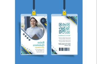 فایل لایه باز کارت آویز گردنی، ای دی کارت و کارت شناسایی