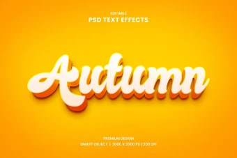 دانلود طرح لایه باز افکت متن سه‌بعدی (قابل ویرایش در فتوشاپ)