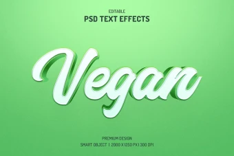 دانلود طرح لایه باز افکت متن سه‌بعدی (قابل ویرایش در فتوشاپ)