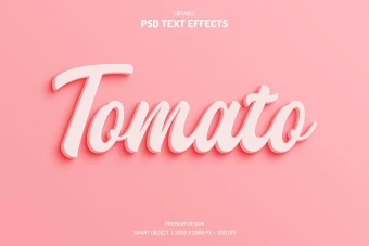 دانلود طرح لایه باز افکت متن سه‌بعدی (قابل ویرایش در فتوشاپ)