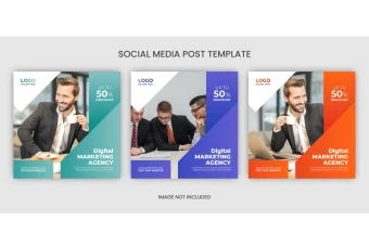 قالب لایه باز پست اینستاگرام به همراه تصاویر قالب ها برای ویرایش در گوشی