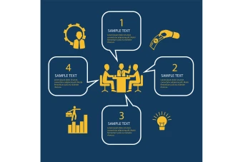 فایل لایه باز چارت سازمانی و اداری