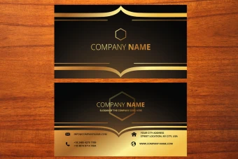 طرح لایه باز موکاپ کارت ویزیت اداری و تجاری لاکچری شماره 7