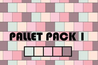 پک پالت های رنگ شماره ۱