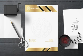 قالب سربرگ اداری لاکچری