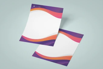 فایل لایه باز سربرگ اداری، شرکتی و تجاری