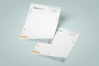 فایل لایه باز سربرگ (سربرگ ابزار فروشی)