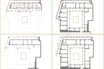 برداشت بناهای تاریخ معین تجار اهواز