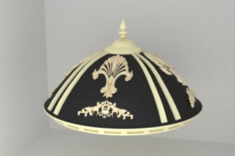 مدلسازی گنبد کلاسیک در نرم افزار تری دی مکس