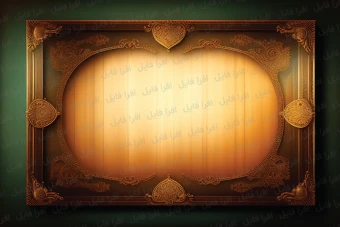 عکس شیک و زیبا از قاب همراه با گل های روی آن