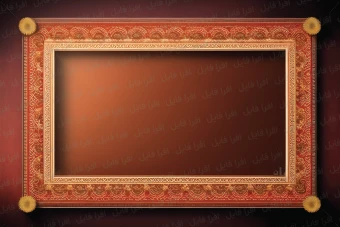 عکس شیک و زیبا از قاب همراه با گل های روی آن