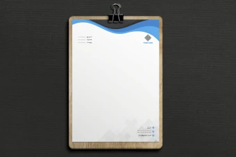 طرح لایه باز سربرگ شرکتی