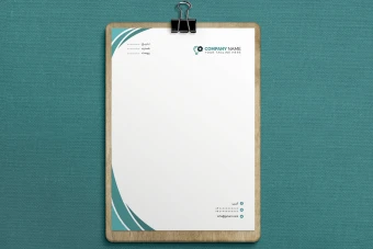 طرح لایه باز سربرگ شرکتی