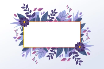 فایل لایه باز کادر و پس زمینه متن