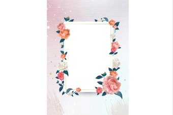 فایل لایه باز کادر و پس زمینه متن