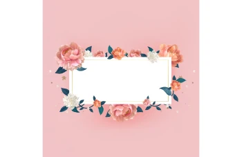 فایل لایه باز کادر و پس زمینه متن