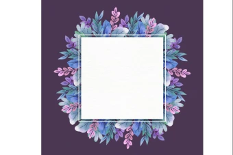 فایل لایه باز کادر و پس زمینه متن