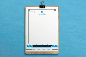 طرح لایه باز سربرگ شرکتی