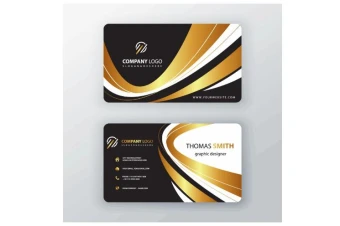 دانلود کارت ویزیت طلایی