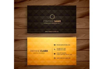 دانلودکارت ویزیت نارنجی